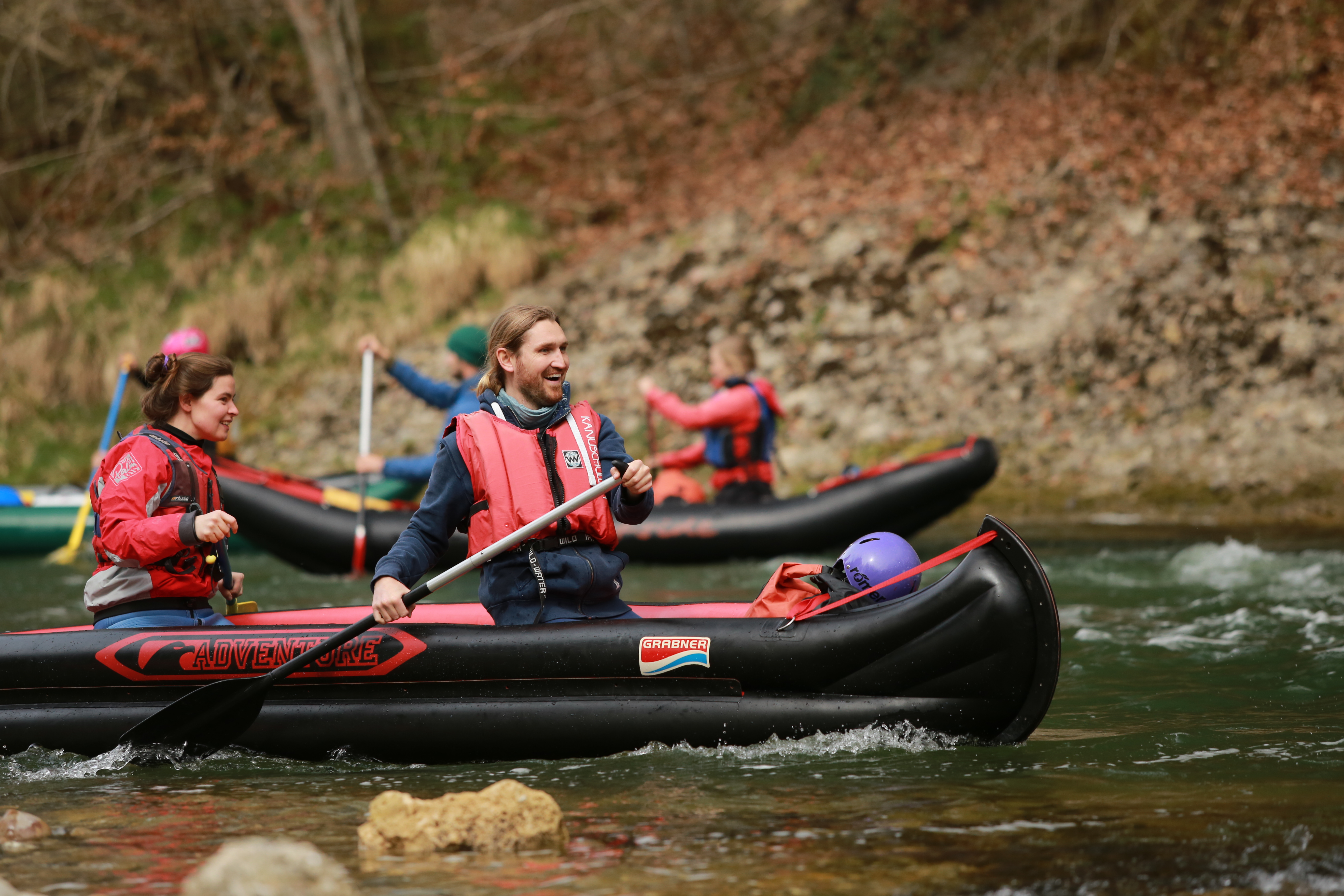 Well-being canoe day